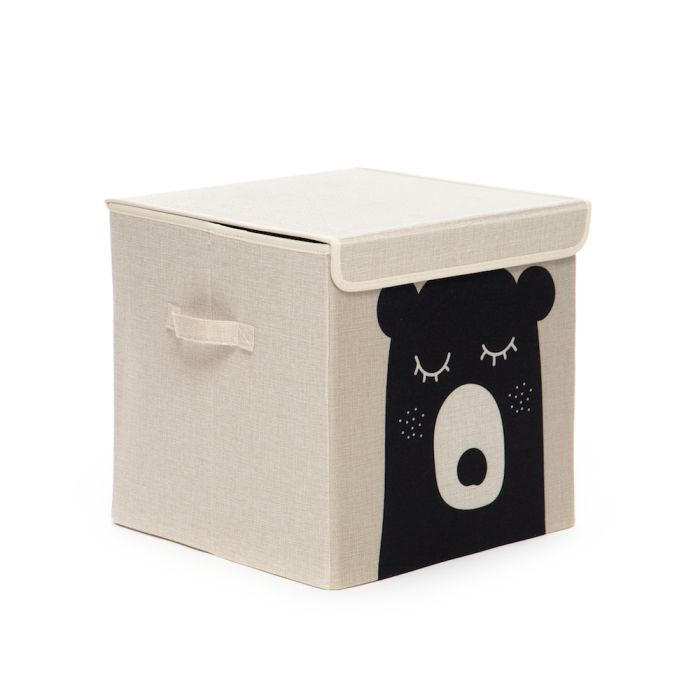 Caixa Organizadora Linha Animals com tampa - Urso Bubi