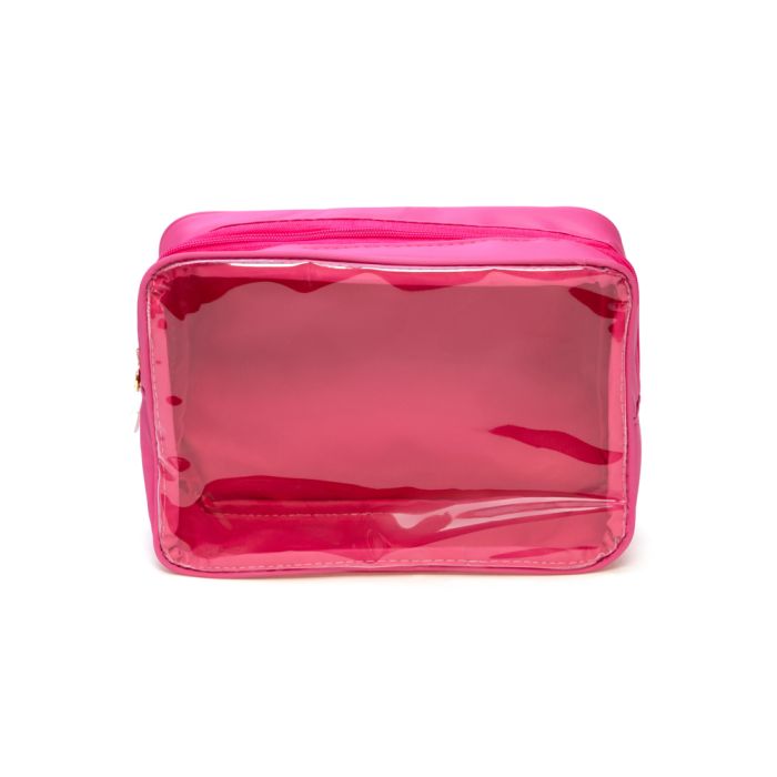 Necessaire Joy Essential Cristal Pink - PERSONALIZÁVEL COM NOME
