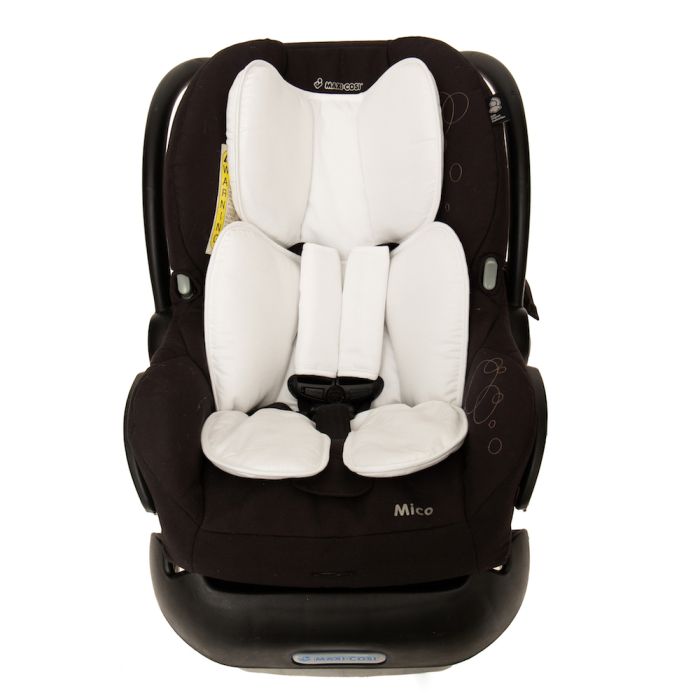 Protetor para  Bebê Conforto ou Cadeirinha de Carro - Branco